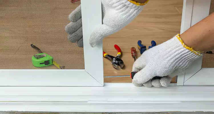Sliding Glass Door Off Rails Repair in Lynn Haven, FL