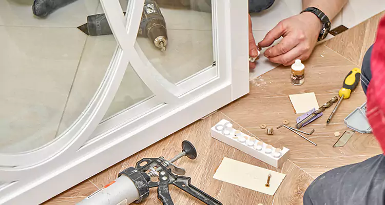 Interior Patio Door Casing Repair in Lynn Haven, FL
